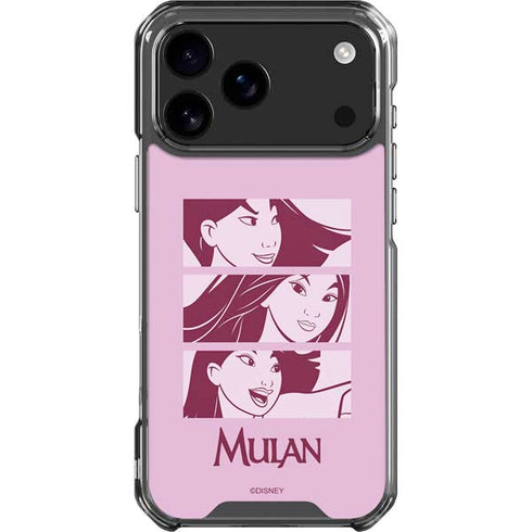 Disney Mulan Personalities iPhone 18 Pro Max Clear Case