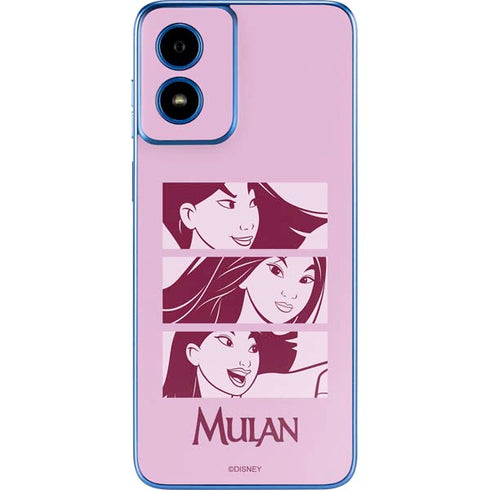 Disney Mulan Personalities Moto G Play 4G (2024) Skin