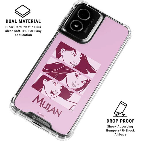 Disney Mulan Personalities Moto G Power 5G (2024) Clear Case
