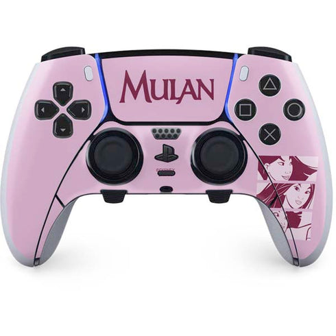Disney Mulan Personalities PS5 DualSense Edge Pro Controller Skin