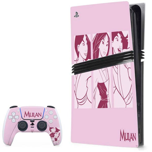 Disney Mulan Personalities PlayStation PS5 Skins