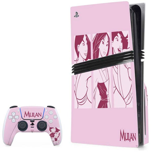 Disney Mulan Personalities PlayStation PS5 Skins