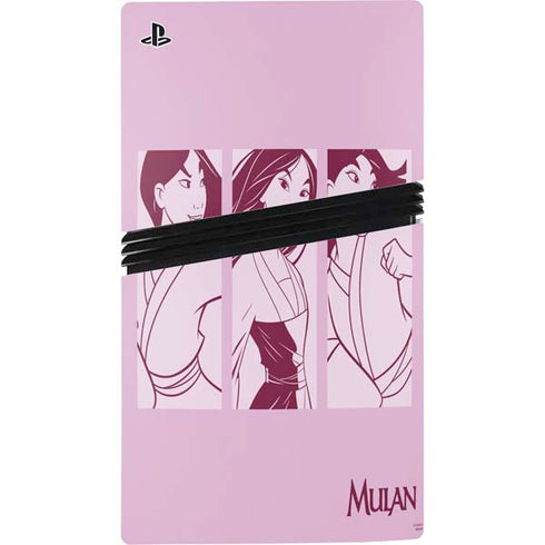 Disney Mulan Personalities PS5 Pro Disk Bundle Skin