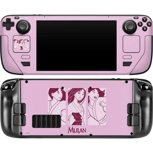 Disney Mulan Personalities Steam Deck Handheld Gaming Computer OLED Skin
