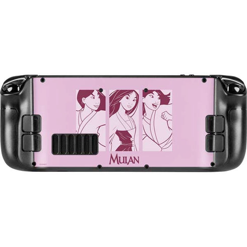 Disney Mulan Personalities Steam Deck Handheld Gaming Computer OLED Skin