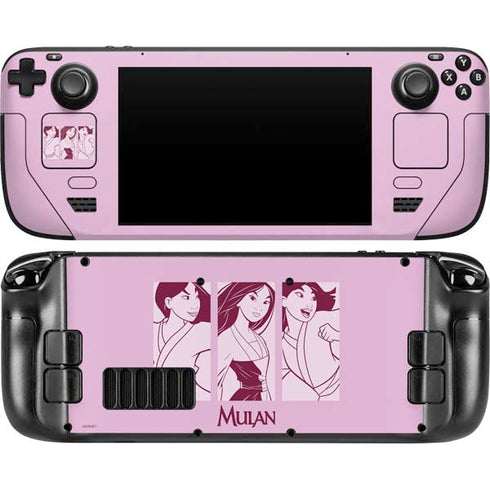 Disney Mulan Personalities Steam Deck Handheld Gaming Computer Skin