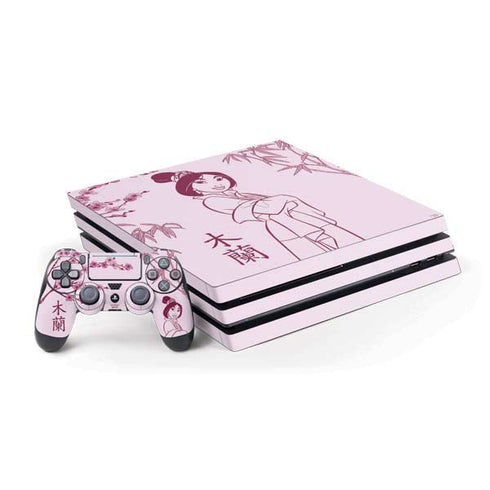 Disney Mulan Character Art PlayStation PS4 Skins
