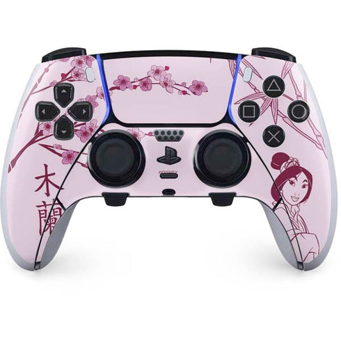 Disney Mulan Character Art PS5 DualSense Edge Pro Controller Skin