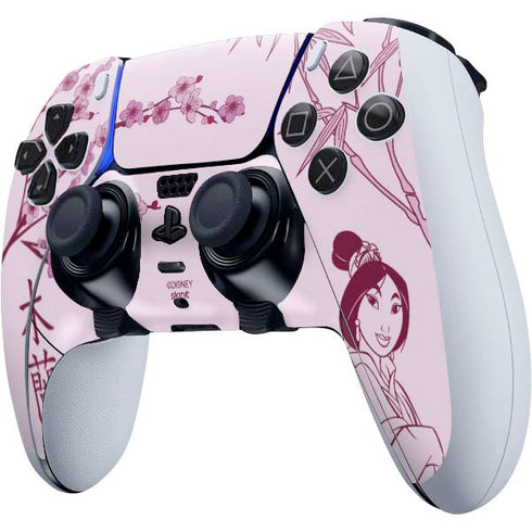 Disney Mulan Character Art PS5 DualSense Edge Pro Controller Skin