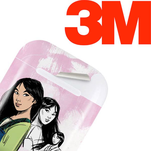 Disney Princess Mulan Sketch Apple AirPods 2 Skin