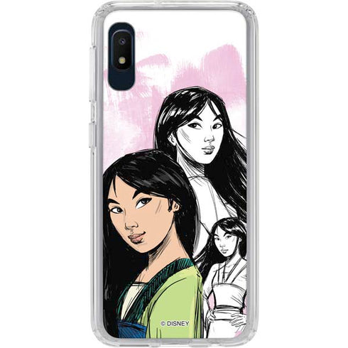 Disney Princess Mulan Sketch Galaxy Cases