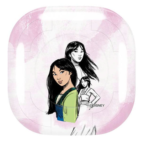 Disney Princess Mulan Sketch Galaxy Buds Live Skin