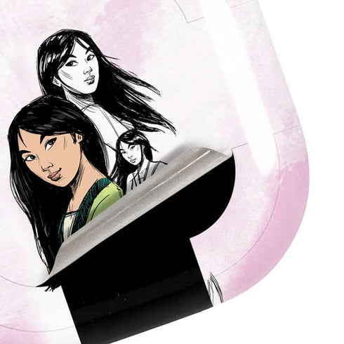 Disney Princess Mulan Sketch Galaxy Buds Live Skin