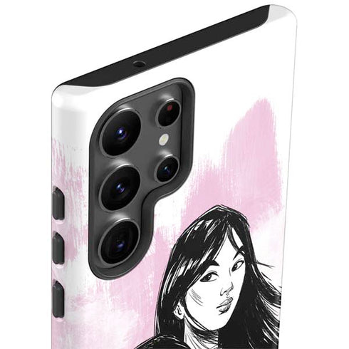 Disney Princess Mulan Sketch Galaxy S23 Ultra Pro Case