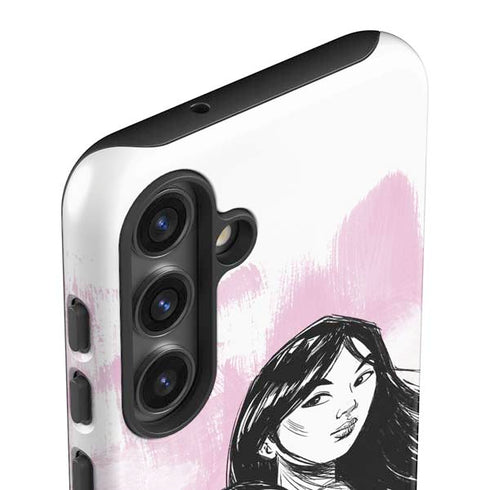 Disney Princess Mulan Sketch Galaxy S25 Impact Case