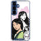 Disney Princess Mulan Sketch Galaxy S25 Clear Case