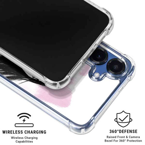 Disney Princess Mulan Sketch Galaxy S25 Plus Clear Case