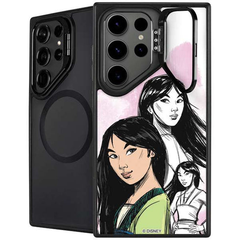 Disney Princess Mulan Sketch Galaxy S26 Ultra Kickstand Case