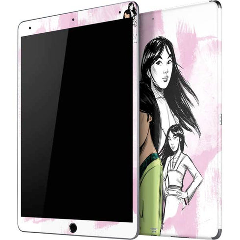 Disney Princess Mulan Sketch iPad Skins