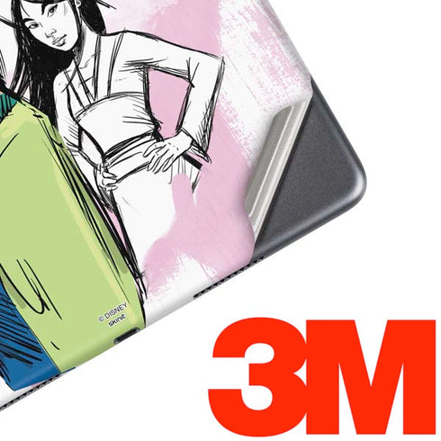 Disney Princess Mulan Sketch iPad Skins