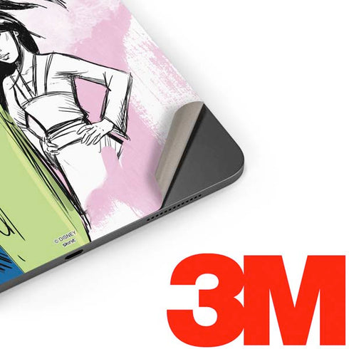 Disney Princess Mulan Sketch Apple iPad Pro Skin