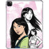 Disney Princess Mulan Sketch iPad Pro 11in (2024) Clear Case