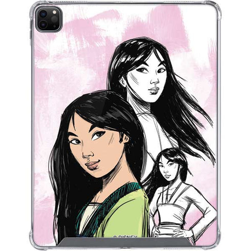 Disney Princess Mulan Sketch iPad Cases