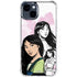 Disney Princess Mulan Sketch iPhone 15 Clear Case