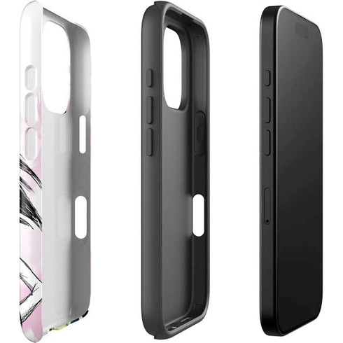 Disney Princess Mulan Sketch iPhone 16 Pro Impact Case