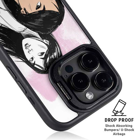Disney Princess Mulan Sketch iPhone 16 Pro Kickstand Case