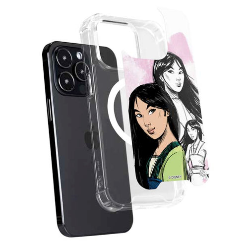Disney Princess Mulan Sketch iPhone 16 Pro MagSafe Case