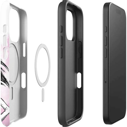 Disney Princess Mulan Sketch iPhone 16 Pro Magsafe Impact Case