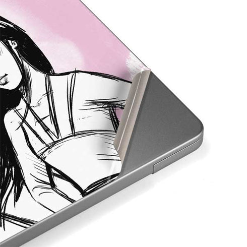 Disney Princess Mulan Sketch Apple MacBook Pro 14-inch Skin