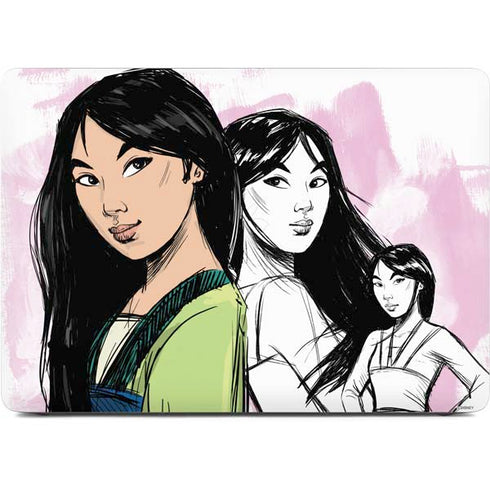 Disney Princess Mulan Sketch Apple MacBook Pro 16-inch Skin