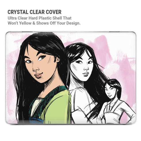Disney Princess Mulan Sketch MacBook Cases