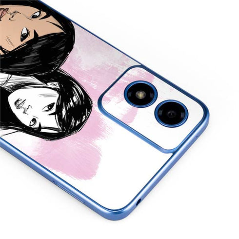 Disney Princess Mulan Sketch Moto G Play 4G (2024) Skin