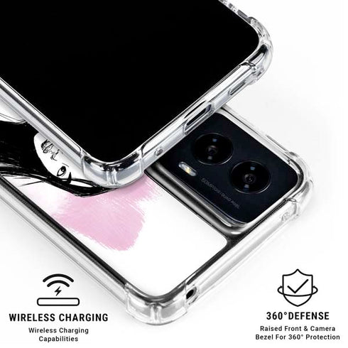 Disney Princess Mulan Sketch Moto G Power 5G (2024) Clear Case