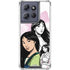 Disney Princess Mulan Sketch Moto G Stylus 5G (2025) Clear Case