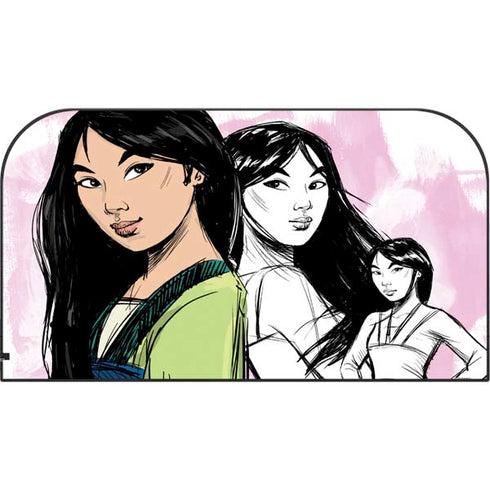 Disney Princess Mulan Sketch Nintendo Switch 2 (2025) with Joy-Con Skin