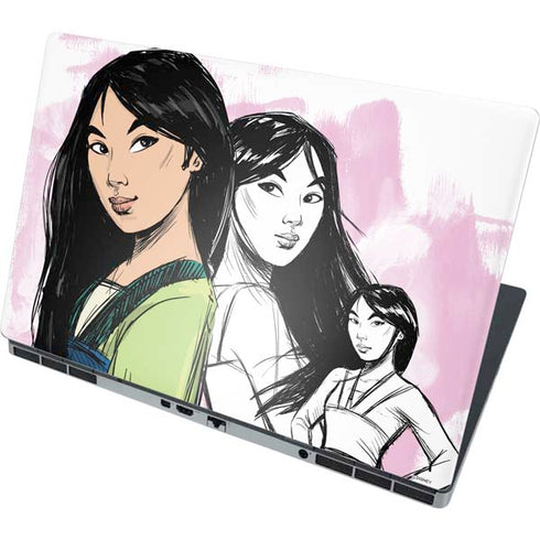 Disney Princess Mulan Sketch Dell Precision Skin