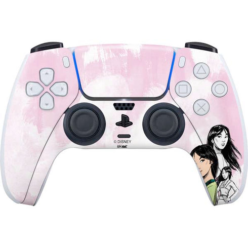 Disney Princess Mulan Sketch PlayStation PS5 Skins