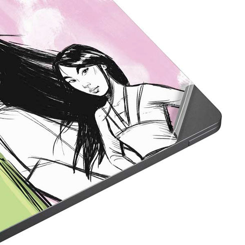 Disney Princess Mulan Sketch Surface Laptop 7 13.8in Skin