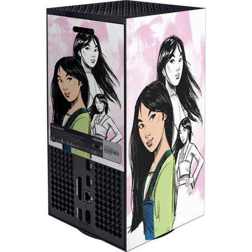 Disney Princess Mulan Sketch XBox Series X Digital Edition Bundle Skin