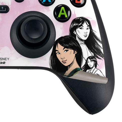 Disney Princess Mulan Sketch XBox Series X Digital Edition Bundle Skin