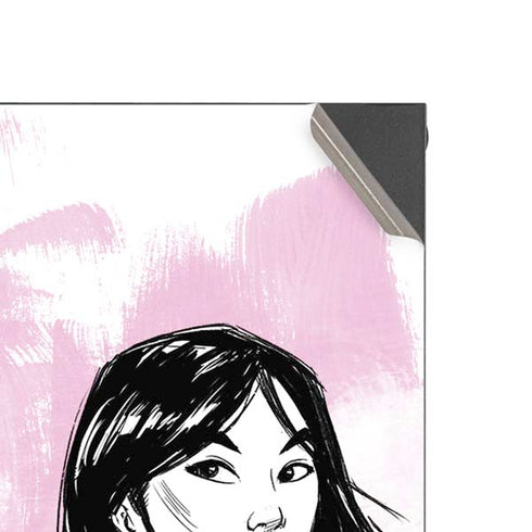 Disney Princess Mulan Sketch XBox Series X Digital Edition Console Skin