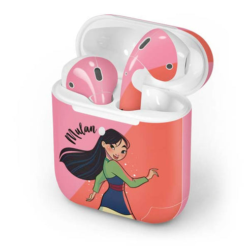 Disney Princess Mulan Art Apple AirPods 2 Skin