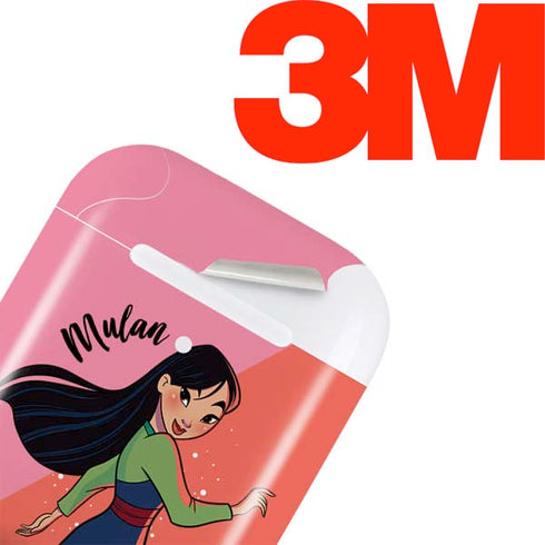 Disney Princess Mulan Art Apple AirPods Skin