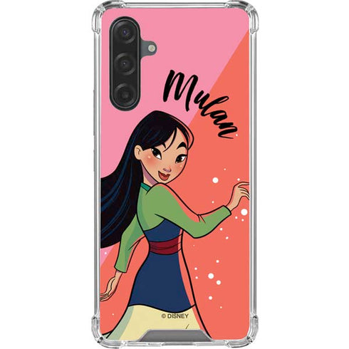 Disney Princess Mulan Art Galaxy A17 Clear Case