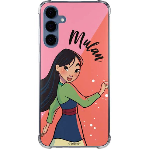 Disney Princess Mulan Art Galaxy A55 5G Clear Case