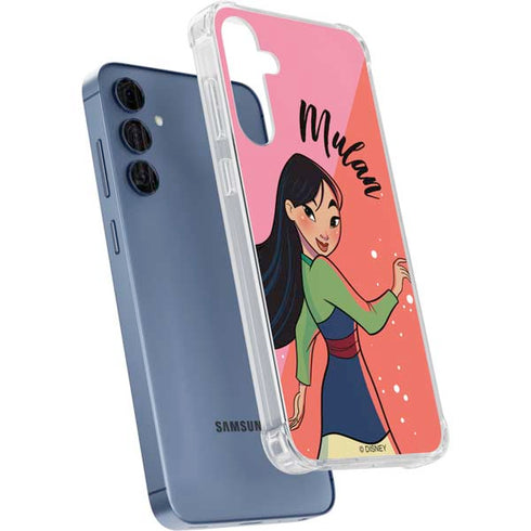Disney Princess Mulan Art Galaxy A55 5G Clear Case